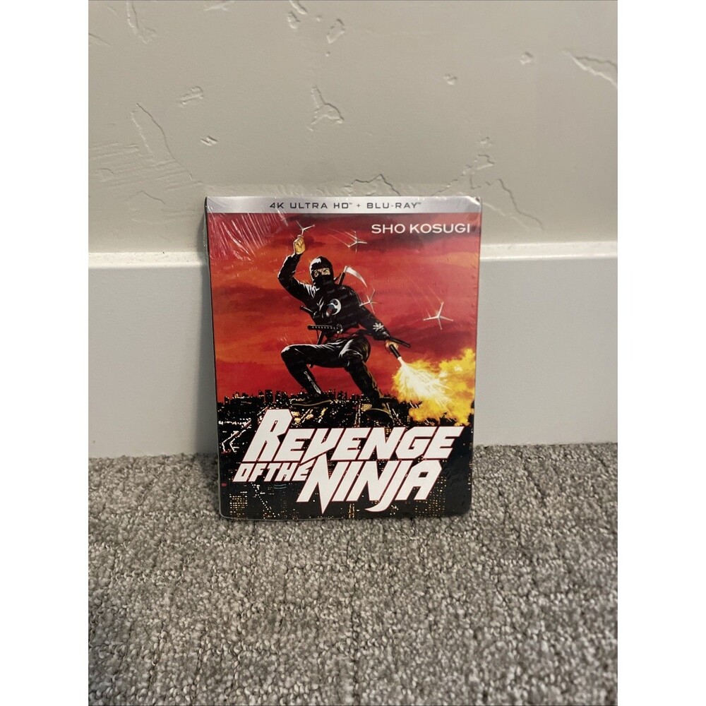BRAND NEW SEALED Revenge of the Ninja 4K Blu Ray Kino Lorber Sho Kosugi